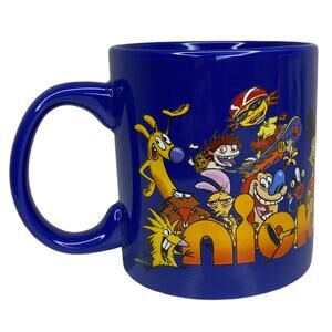Nickelodeon 90's Cartoon Characters Oversized Mug 16 oz